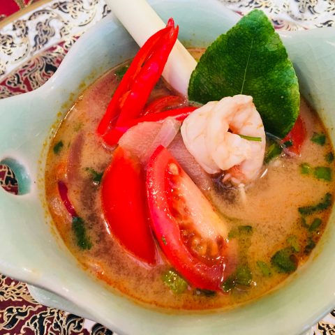 Tom Yum Prawn Soup