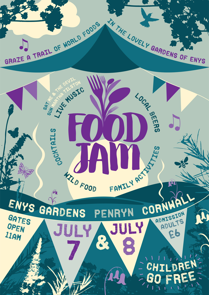 Food Jam 2018 at Enys Gardens