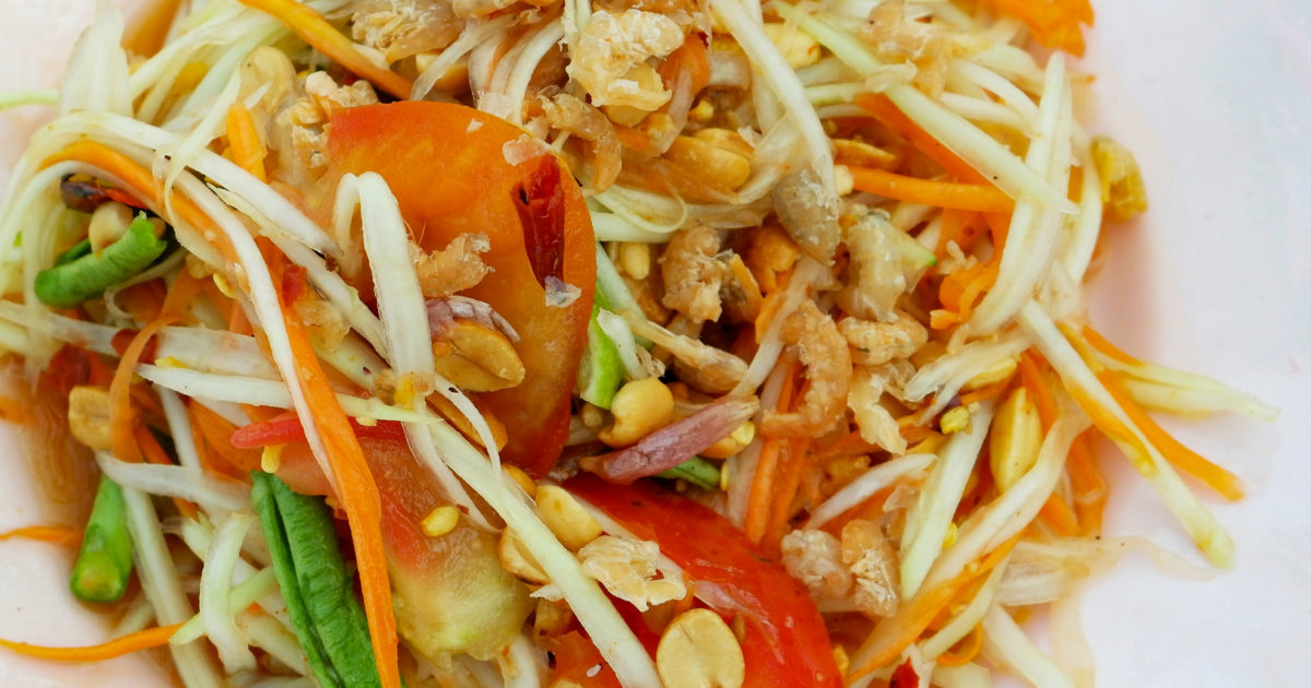 Papaya Salad Som Yum | Punk Thai
