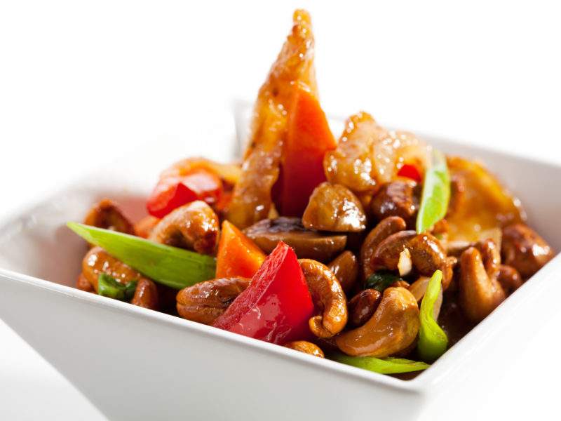 Stir Fried Chicken & Cashew Nuts