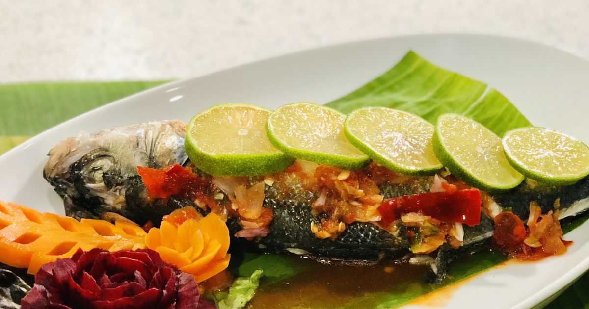 Thai steamed fish with chilli & lime | Punk Thai